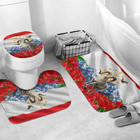 Tajikistan National Pride Bathroom Set Ismoil Somoni Monument Marco Polo Sheep Flag