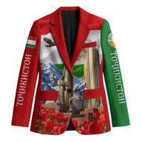 Tajikistan National Pride Blazer Ismoil Somoni Monument Marco Polo Sheep Flag