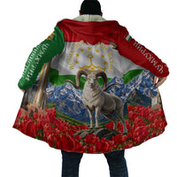 Tajikistan National Pride Cloak Ismoil Somoni Monument Marco Polo Sheep Flag