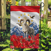 Tajikistan National Pride Garden Flag Ismoil Somoni Monument Marco Polo Sheep Flag