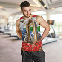 Tajikistan National Pride Men Tank Top Ismoil Somoni Monument Marco Polo Sheep Flag