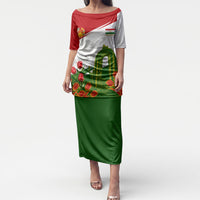 Tajikistan Independence Day Puletasi Ismoil Somoni Monument Flag Map Red Tulips