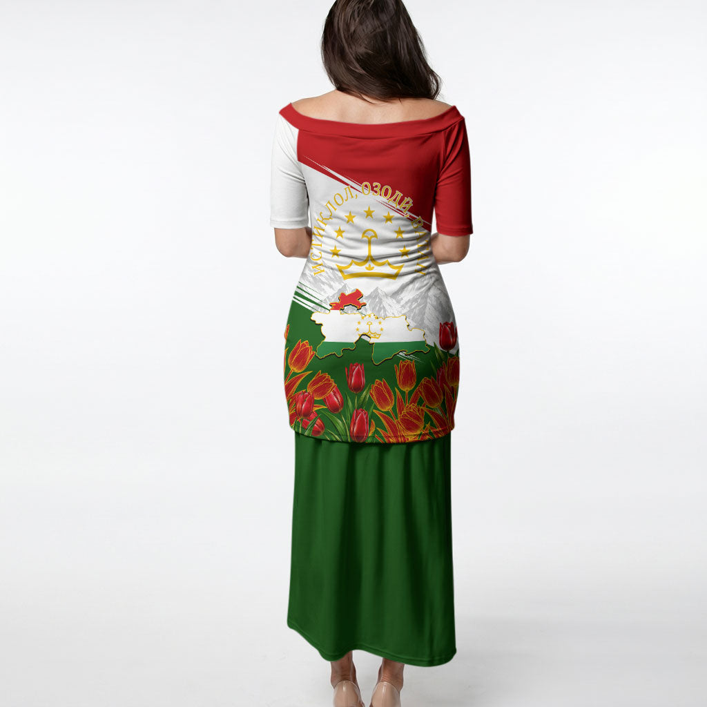 Tajikistan Independence Day Puletasi Ismoil Somoni Monument Flag Map Red Tulips