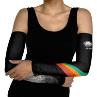 Never Forget Pluto 1930-2006 Arm Sleeves Vintage Retro Rainbow Planet Outer Space Astronomy Graphic Art