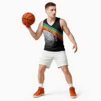 Never Forget Pluto 1930-2006 Basketball Jersey Vintage Retro Rainbow Planet Outer Space Astronomy Graphic Art