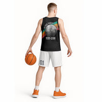 Never Forget Pluto 1930-2006 Basketball Jersey Vintage Retro Rainbow Planet Outer Space Astronomy Graphic Art