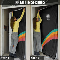 Never Forget Pluto 1930-2006 Door Cover Vintage Retro Rainbow Planet Outer Space Astronomy Graphic Art