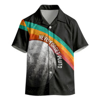 Never Forget Pluto 1930-2006 Kid Hawaiian Shirt Vintage Retro Rainbow Planet Outer Space Astronomy Graphic Art