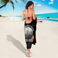 Never Forget Pluto 1930-2006 Sarong Vintage Retro Rainbow Planet Outer Space Astronomy Graphic Art