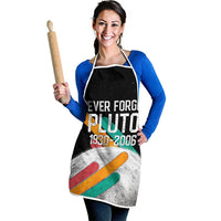 Never Forget Pluto Apron Retro Space Astronomy Science