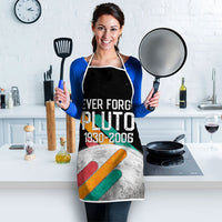 Never Forget Pluto Apron Retro Space Astronomy Science