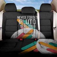 Never Forget Pluto Back Car Seat Cover Retro Space Astronomy Science