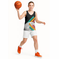 Never Forget Pluto Basketball Jersey Retro Space Astronomy Science