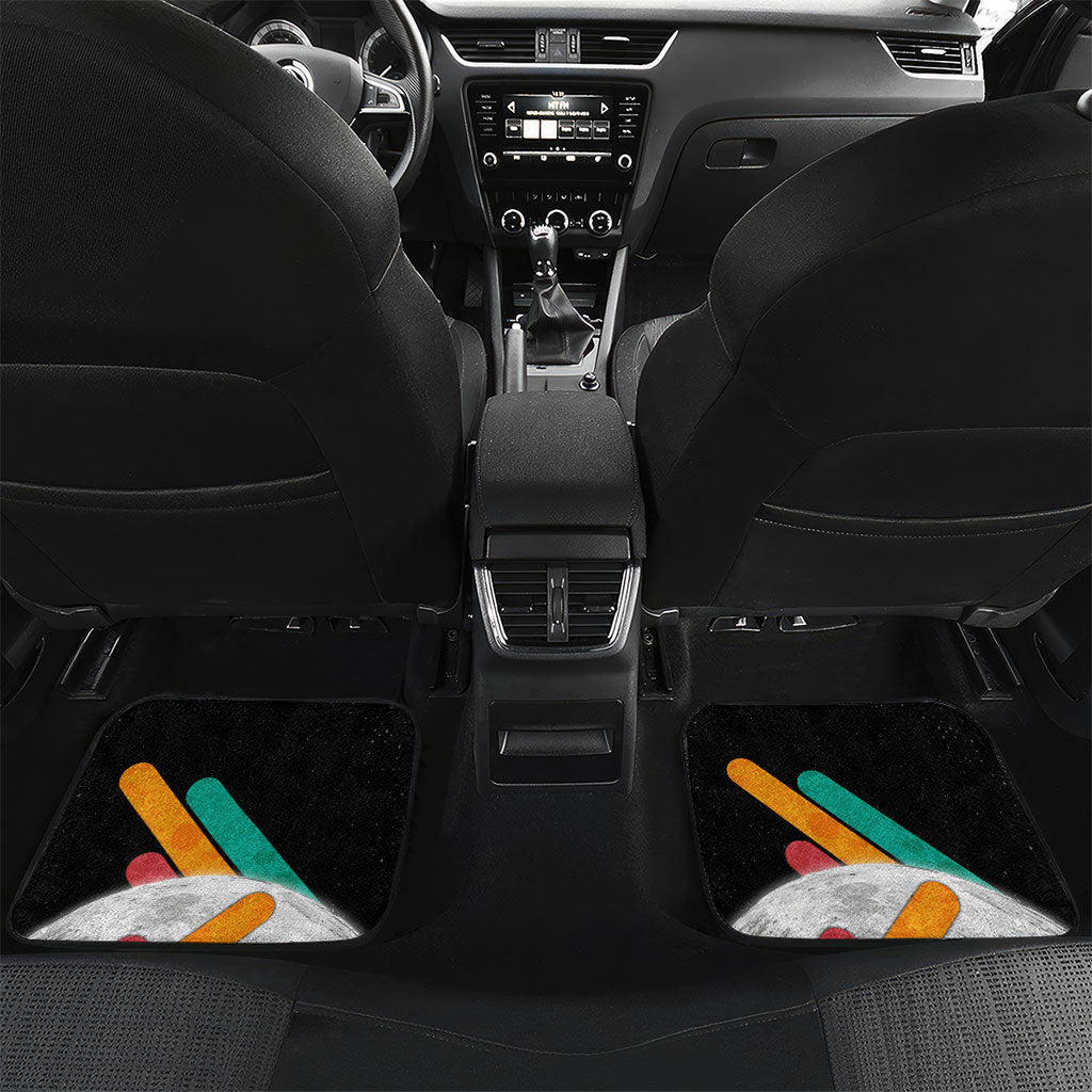 Never Forget Pluto Car Mats Retro Space Astronomy Science