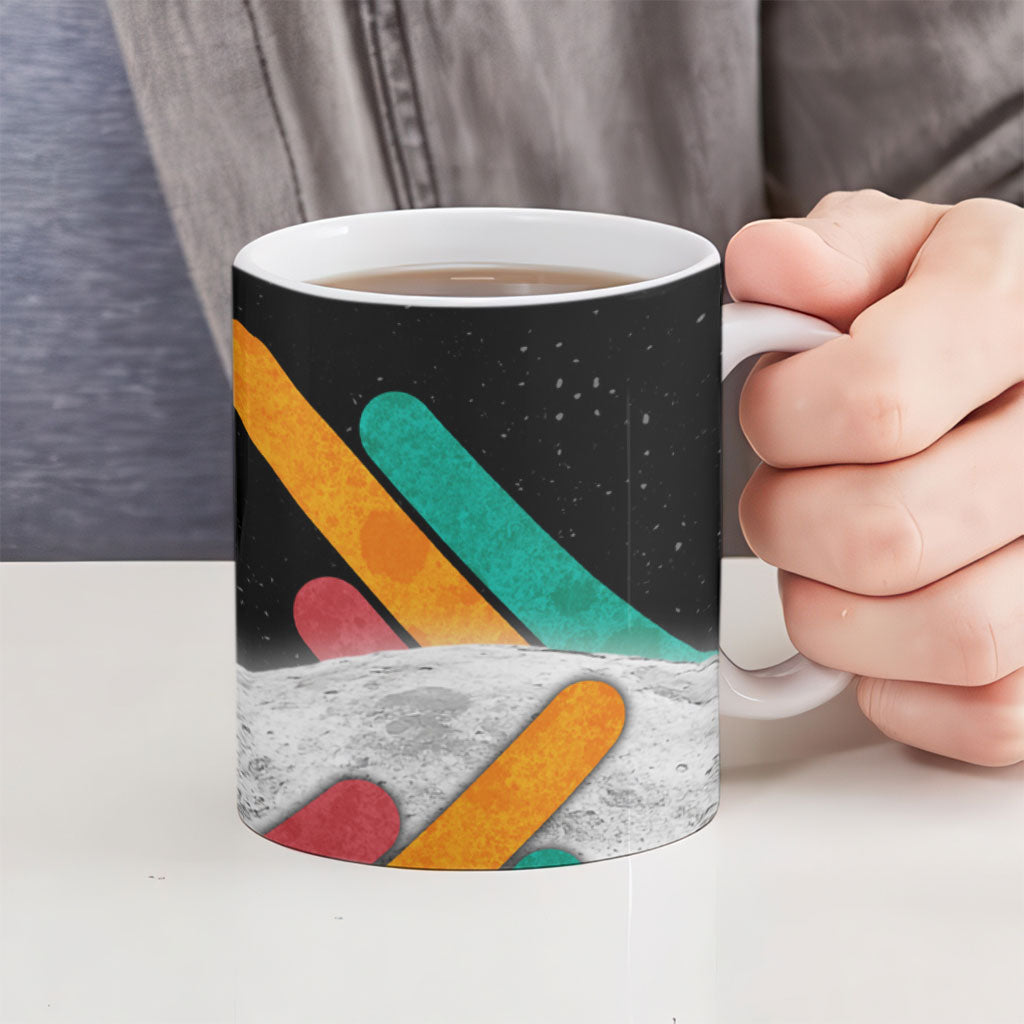 Never Forget Pluto Ceramic Mug Retro Space Astronomy Science