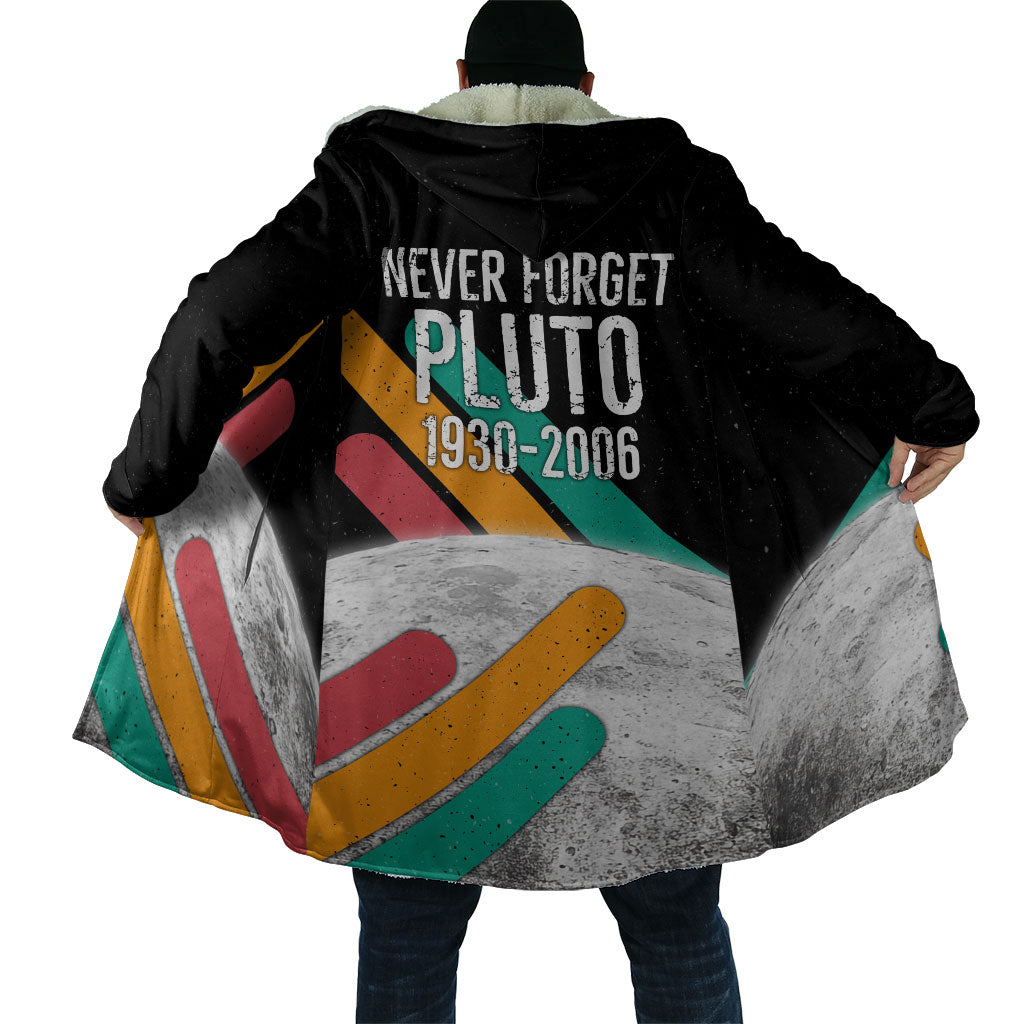 Never Forget Pluto Cloak Retro Space Astronomy Science