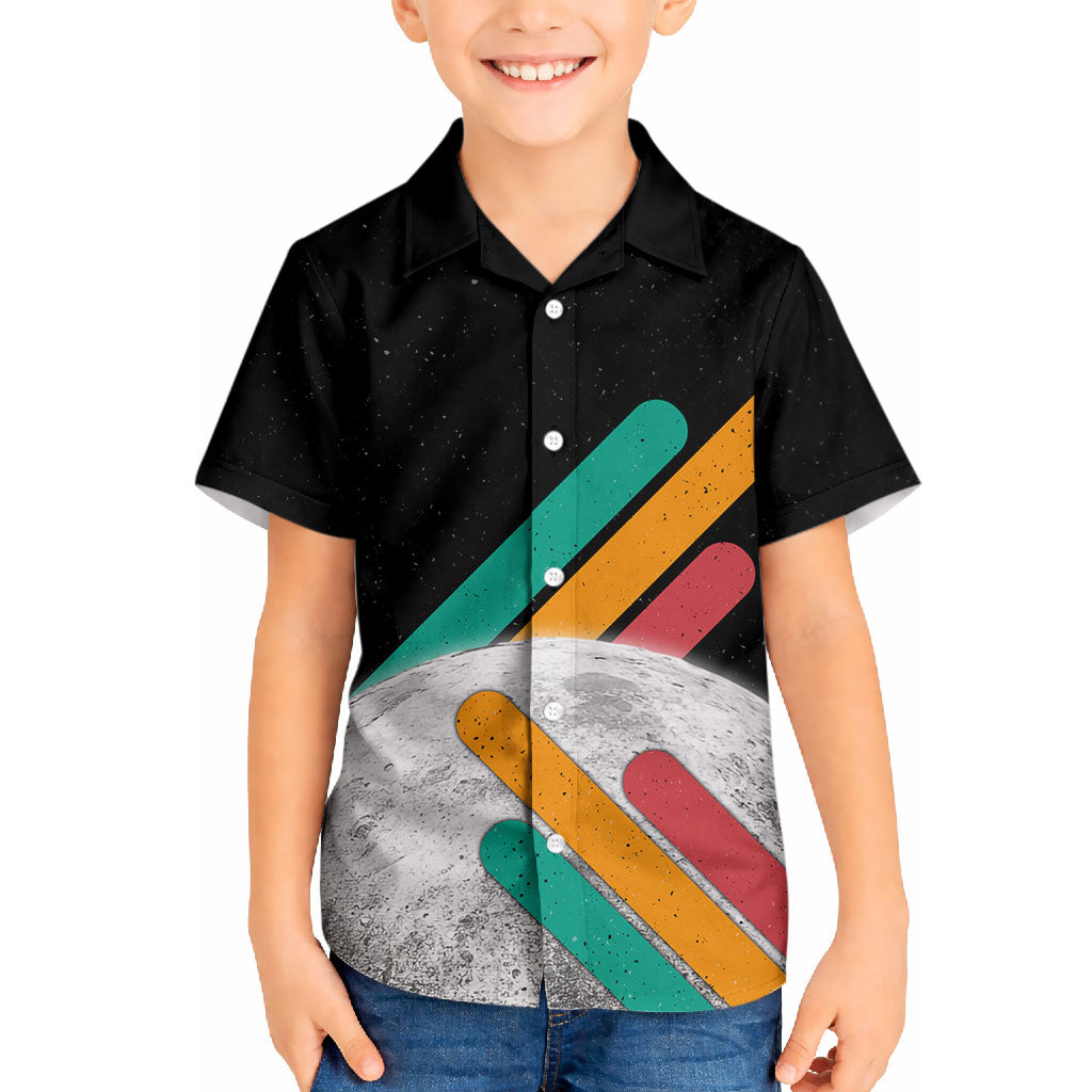 Never Forget Pluto Hawaiian Shirt Retro Space Astronomy Science
