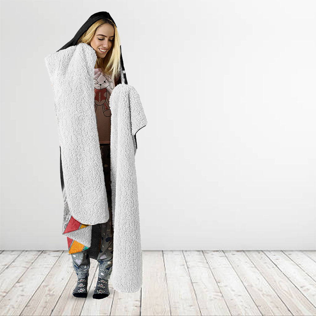 Never Forget Pluto Hooded Blanket Retro Space Astronomy Science