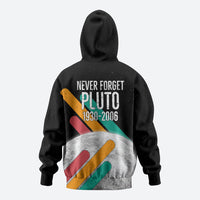 Never Forget Pluto Hoodie Retro Space Astronomy Science