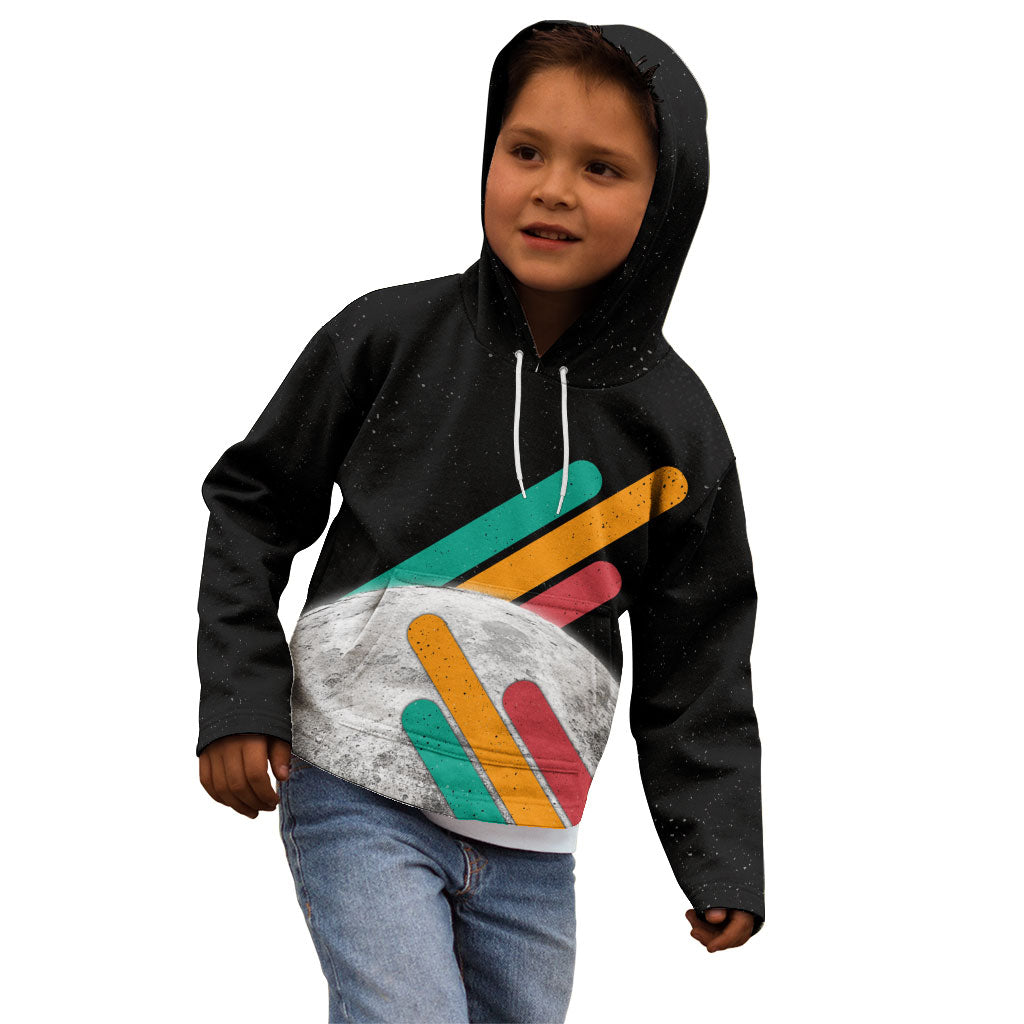 Never Forget Pluto Kid Hoodie Retro Space Astronomy Science