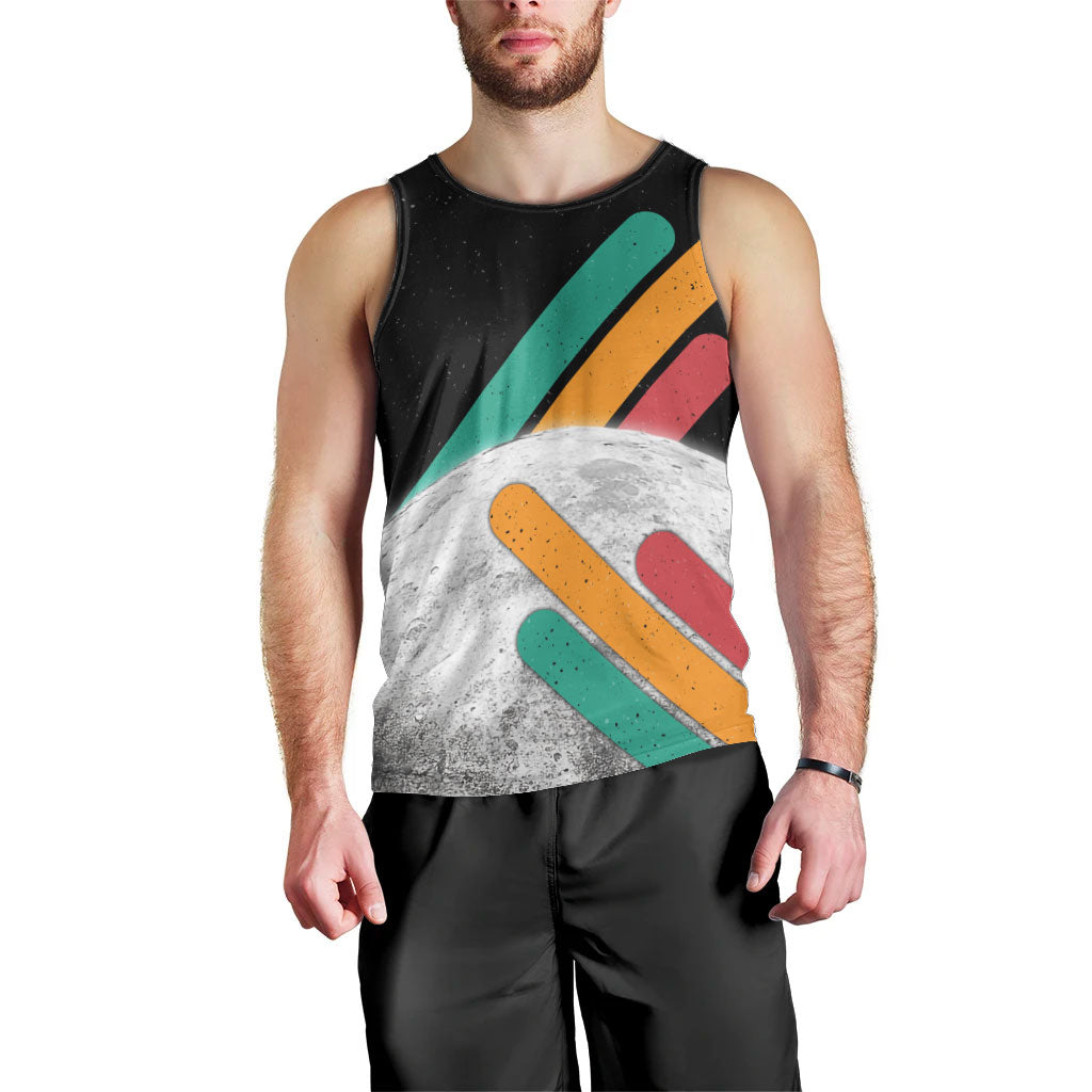 Never Forget Pluto Men Tank Top Retro Space Astronomy Science