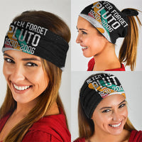 Never Forget Pluto Neck Gaiter Retro Space Astronomy Science