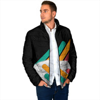 Never Forget Pluto Padded Jacket Retro Space Astronomy Science