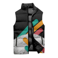 Never Forget Pluto Sleeveless Puffer Jacket Retro Space Astronomy Science