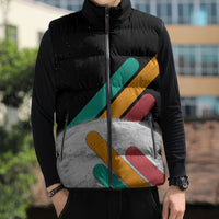 Never Forget Pluto Sleeveless Puffer Jacket Retro Space Astronomy Science