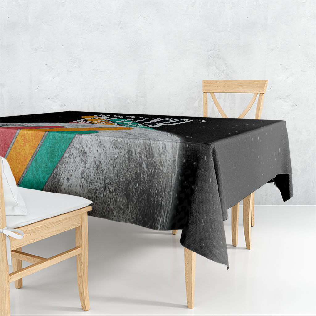 Never Forget Pluto Tablecloth Retro Space Astronomy Science