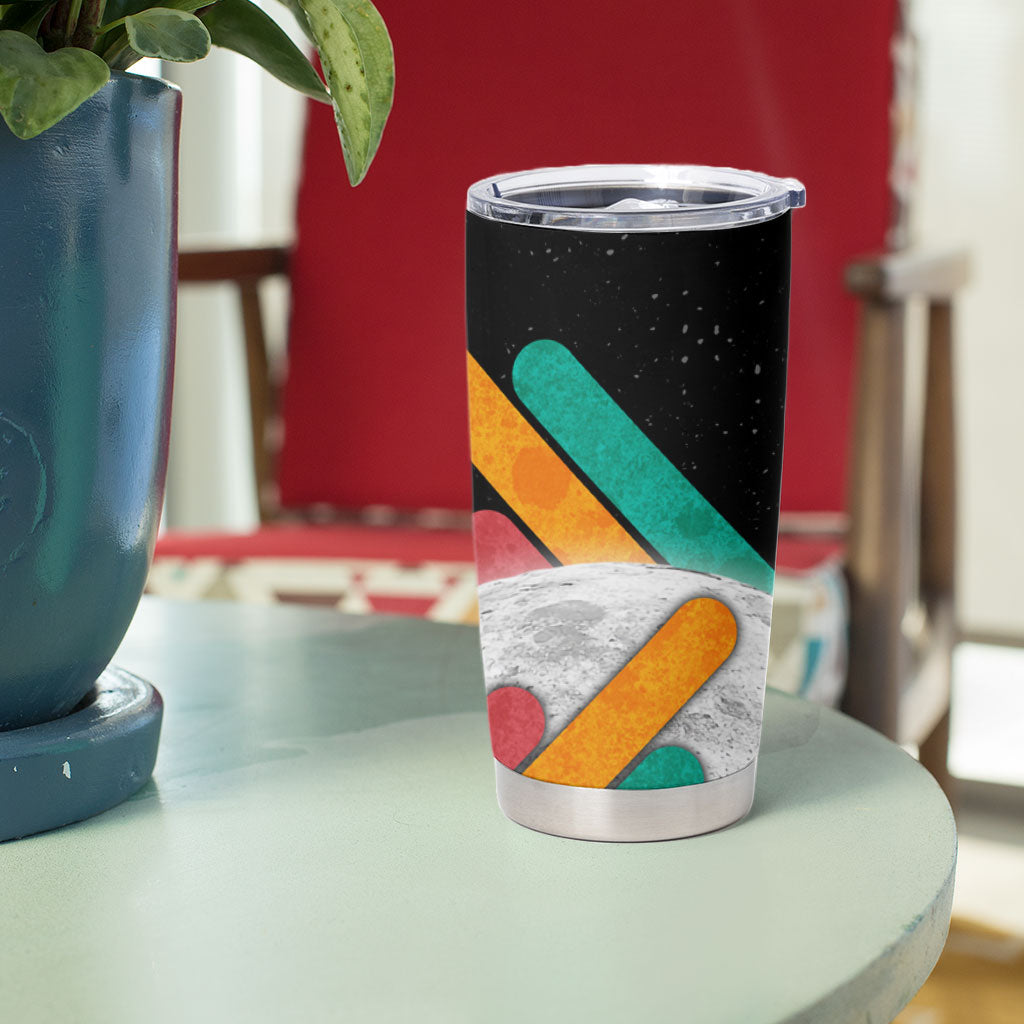 Never Forget Pluto Tumbler Cup Retro Space Astronomy Science