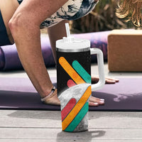 Never Forget Pluto Tumbler With Handle Retro Space Astronomy Science