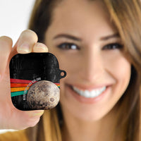 Never Forget Pluto AirPods Case Distressed Retro Space Astronomy Science
