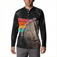 Never Forget Pluto Button Sweatshirt Distressed Retro Space Astronomy Science