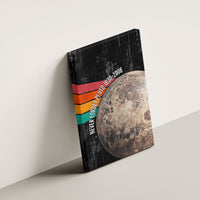 Never Forget Pluto Canvas Wall Art Distressed Retro Space Astronomy Science