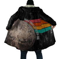 Never Forget Pluto Cloak Distressed Retro Space Astronomy Science