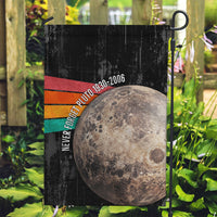Never Forget Pluto Garden Flag Distressed Retro Space Astronomy Science