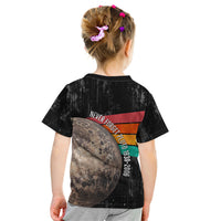 Never Forget Pluto Kid T Shirt Distressed Retro Space Astronomy Science