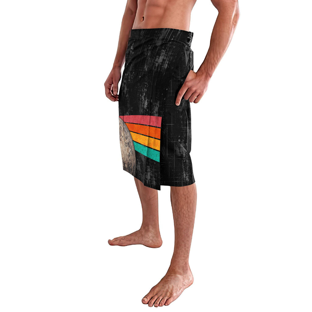 Never Forget Pluto Lavalava Distressed Retro Space Astronomy Science