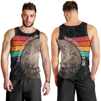 Never Forget Pluto Men Tank Top Distressed Retro Space Astronomy Science