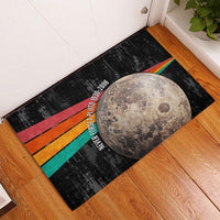 Never Forget Pluto Rubber Doormat Distressed Retro Space Astronomy Science