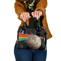 Never Forget Pluto Shoulder Handbag Distressed Retro Space Astronomy Science