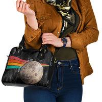 Never Forget Pluto Shoulder Handbag Distressed Retro Space Astronomy Science