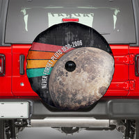 Never Forget Pluto Spare Tire Cover Distressed Retro Space Astronomy Science
