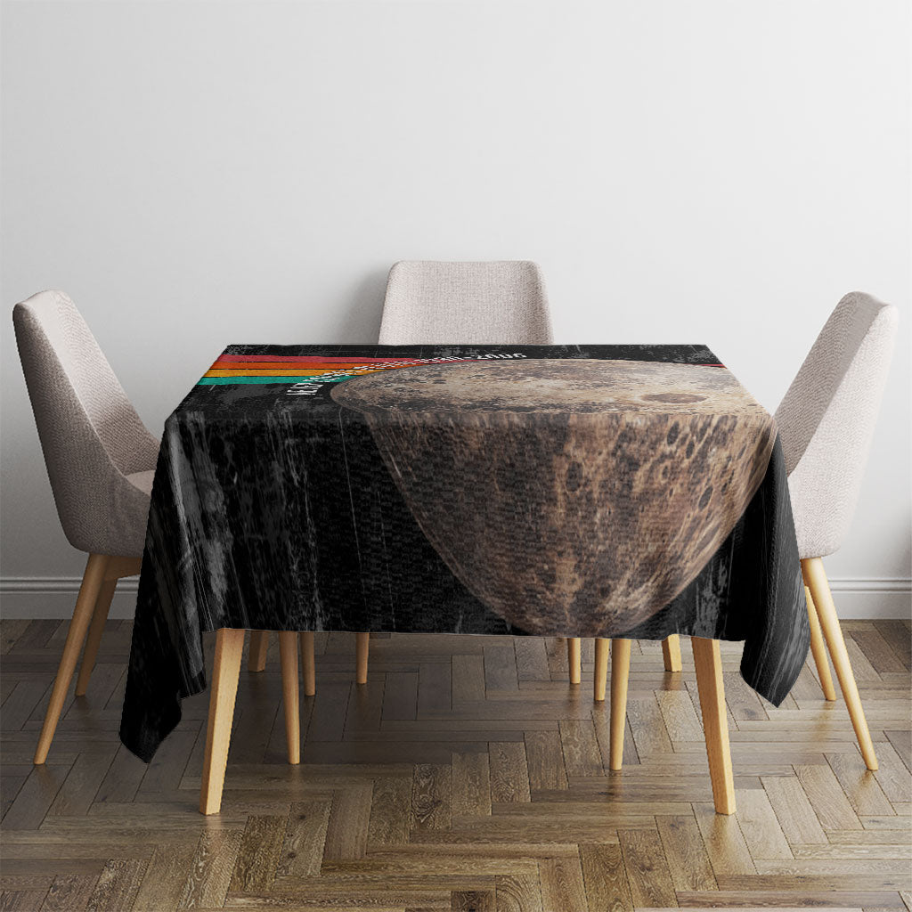 Never Forget Pluto Tablecloth Distressed Retro Space Astronomy Science