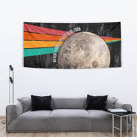 Never Forget Pluto Tapestry Distressed Retro Space Astronomy Science