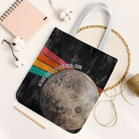 Never Forget Pluto Tote Bag Distressed Retro Space Astronomy Science