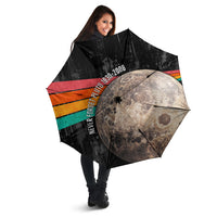 Never Forget Pluto Umbrella Distressed Retro Space Astronomy Science