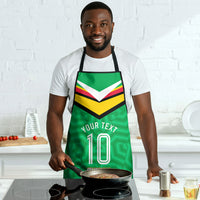 Personalized Guyana Cricket Amazon Warriors Apron Tribal Warrior Mascot Fan