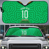 Personalized Guyana Cricket Amazon Warriors Auto Sun Shade Tribal Warrior Mascot Fan